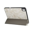 thumbnail image 3 of SaniMore Tri-fold Stand Case for iPad 10th Generation 10.9" 2022, PU Leather Marble Case Shockproof TPU Back [Auto Wake/Sleep + Pen Holder] Full Protective Fashion Tablet Case for iPad 2022, Gray, 3 of 7