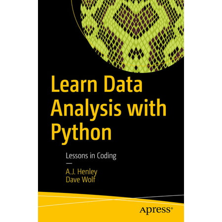 Learn Data Analysis with Python - eBook (Best Language To Learn For Data Analysis)