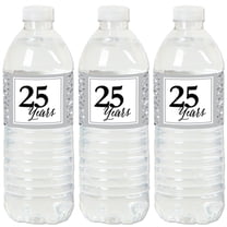 Big Dot of Happiness Custom Water Bottle Labels for Events - Walmart ...