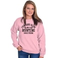 thumbnail image 4 of Hunting Girl's Thing Camo and Bling Women Crewneck Sweatshirt Brisco Brands 4X, 4 of 6
