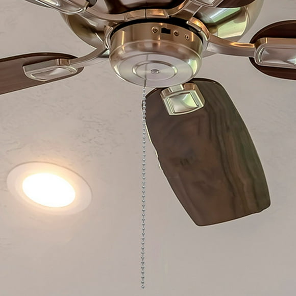 COSMOBETTY 1Jgo Cadena Colgante Plateada Con Conector Para De Y Ventilador Fácil De Instalar