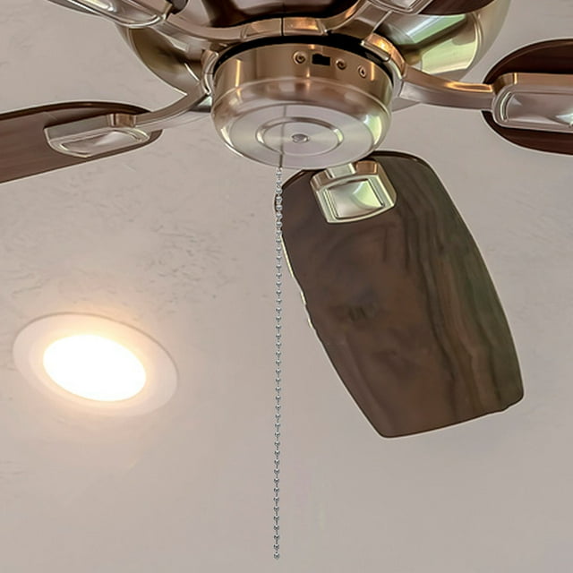 COSMOBETTY 1Jgo Cadena Colgante Plateada Con Conector Para De Y Ventilador Fácil De Instalar