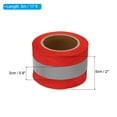 thumbnail image 2 of Uxcell Reflective Tape Strip, 2"x 17ft Reflective Tape Sew on Safety Fabric Tape, Red, 2 of 5