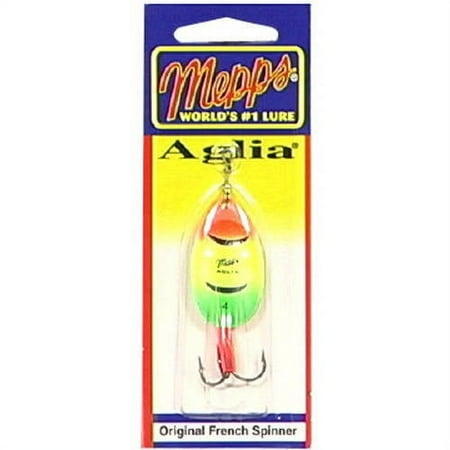 Mepps Aglia Inline Spinner 1/3 oz Hot Fire Tiger