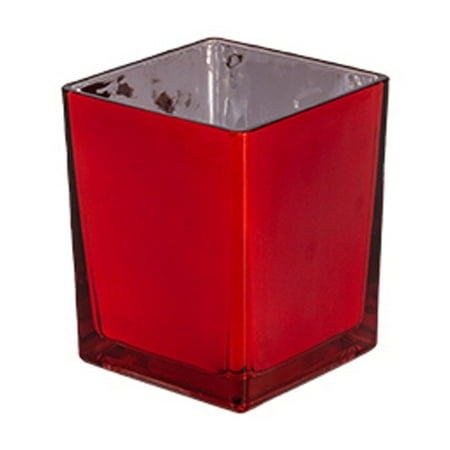 

Homestock Earthy Elements Machine Made Cube Glass