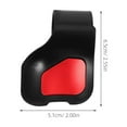 thumbnail image 2 of WASHWEPE 4Ud Accesorio Asistente Para De Motocicleta Con Ergonómico Rojo, 2 of 6