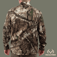 thumbnail image 6 of Realtree Men's 1/4 Zip Performance Hoodie, Realtree APX, Size 2X-Large, 6 of 9