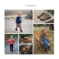 thumbnail image 4 of Kids' Cork Sandals with Genuine Leather Unisex Beach Sandals for Boys & Girls, 4 of 11
