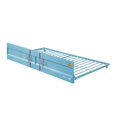 thumbnail image 6 of ACME Cargo Storage Twin Daybed with Trundle in Aqua, 6 of 8