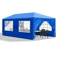 thumbnail image 7 of UBesGoo 10'x20' Canopy Outdoor Gazebo Wedding Party Tent 6 Sidewall Blue, 7 of 7