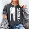 thumbnail image 3 of RED Freedom U.S.A T-Shirt Unisex, Sizes S-5XL, Gategoo, 3 of 5