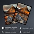 thumbnail image 2 of Artery8 Tryfan Mountain Summit Sunset Wales Snowdonia Living Room Art Print Framed Poster Wall Decor 12x16 inch, 2 of 5