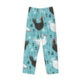 thumbnail image 4 of Xecao Lovely Roosters Men's Straight Lounge Pajama Pants: The Ultimate in Comfortable Sleepwear, 4 of 9