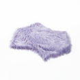thumbnail image 4 of Home Soft Things Mongolian Faux-fur Pillow Covers, No Pillow Insert, Set of 2 - Lavender - 14" x 26", 4 of 5