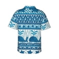 thumbnail image 3 of Kll Men'S Hawaiian Shirt Short Sleeve Button Down Beach Shirts-Sea Underwater Animals, 3 of 8