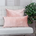 thumbnail image 2 of Parkland Collection Iphis Transitional Quilted Pink Throw Pillow, 2 of 7