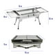 thumbnail image 4 of Asador Pequeño Para Barbacoa Parrilla Para Jardín Y Exteriores De Acero Inoxidable CHIC-FANTASY Plegable Tipo Maletín, 4 of 5
