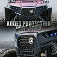 thumbnail image 2 of Xprite Black Steel Mesh Grille with Badge for 2014-2018 Polaris RZR 900 S & 1000 XP, 2 of 7