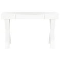 thumbnail image 2 of SAFAVIEH Alessia Mid-Century Lacquer One Drawer Vanity Desk White, 2 of 7