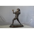 thumbnail image 6 of Young Quarterback bronze statue - Size: 14"L x 6"W x 20"H., 6 of 11