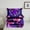 Pink Blue Purple, variant on Manfei Pink Blue Butterfly Bedding Toddler Comforter Set, Gradient Rose Blossoms Down Comforter, Purple Galaxy Bedding Sets Toddler with Comforter, Breathable Room Decoration, 2 Pieces Reversible