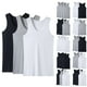 thumbnail image 1 of Aboser Paquete de 3 Camisetas sin Mangas de algodón para Hombres Camiseta Interior de Entrenamiento sin Mangas para Gimnasio Camisetas básicas atléticas que Absorben la Humedad para Hombres Grandes y, 1 of 4