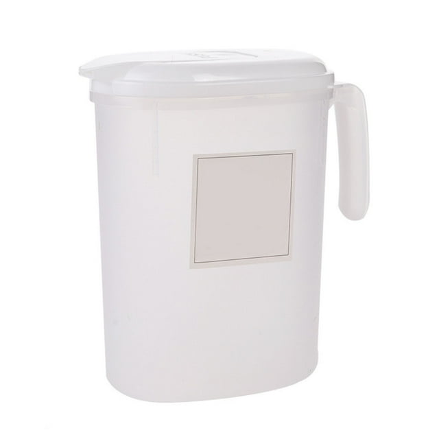 Hervidor de agua fría de estilo japonés, jarra de plástico de 1,8 l, resistente a altas temperaturas, para bebidas de verano