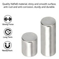 thumbnail image 2 of Spencer 40Pcs 8x20mm N45 Strong Cylinder Magnets Block Rare Earth Neodymium Magnets Permanent Magnetic Cylinder, 0.3 x 0.8 inch, 2 of 11