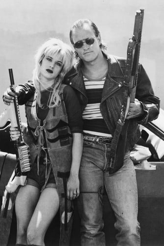 Juliette Lewis Woody Harrelson shaved head Natural Born Killers 11x17 Poster 