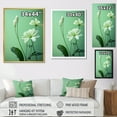 thumbnail image 4 of Designart "Blissful Simplicity Of Flora Petals II" Flowers Floater Framed Canvas Art Print, 4 of 5