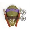 thumbnail image 3 of Tortugas Ninja Caparazón de tortuga Rafael Leonardo Da Vinci Donatello Arma Caparazón de tortuga Set Cosplay Halloween Regalos de juguetes para niños, 3 of 4