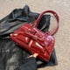 thumbnail image 4 of Bolso Mano Pequeño para Viajes Diarios Mujer Con Lazo Piel Sintética Y, 4 of 9