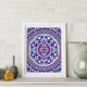 thumbnail image 2 of Cuadros Decorativos 5D bricolaje completo taladro diamante pintura púrpura Mandala bordado artesanía costura Ehuebsd Nuevos Originales, 2 of 9