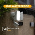 thumbnail image 7 of UME 19W LED Security Lights Motion Sensor Light Outdoor, 2000LM Motion Flood Light, 5000K, IP65 Waterproof, 2 Adjustable Head Motion Detector Security Light for Exterior,Outside,Garage,Yard(White), 7 of 7