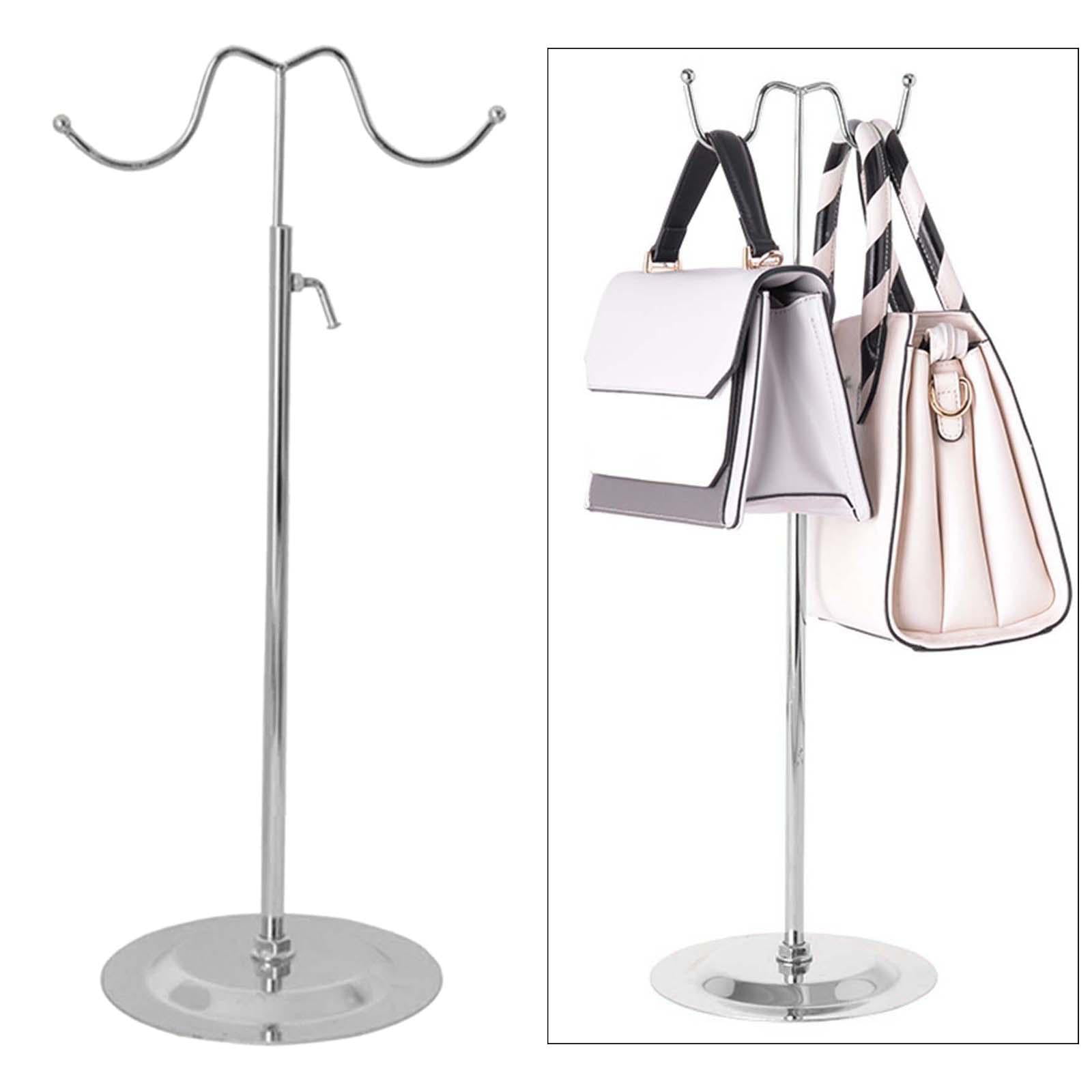 Amazon.com: Leinuosen 4 Pcs Tabletop Purse Display Stand T Shaped  Adjustable Height Purse Rack Stand Handbag Holder Purse Hanger Stand (Gold)  : Clothing, Shoes & Jewelry