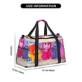thumbnail image 2 of Lsque inside out 2 Pattern Hand Travel Bag, Weekender Carry On for Women Men, Sports Gym Bag, Workout Duffel Bag, Overnight Shoulder Bag fit 15.6 Inch Laptop, 2 of 6