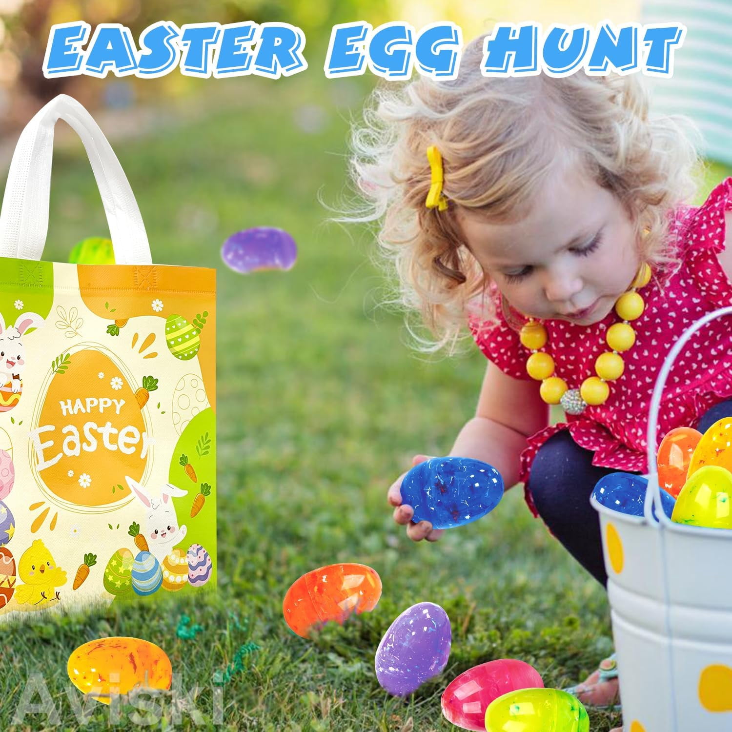 72-Piece 3.15-Inch Jumbo Iridescent Marble Easter Eggs For Easter Basket Stuffers, Egg Hunt Game, And Party Favors