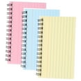 thumbnail image 5 of Raindrops 3 Pcs Colored Lined Index Cards Color Note Pad Small Notebooks Travel, 5 of 8