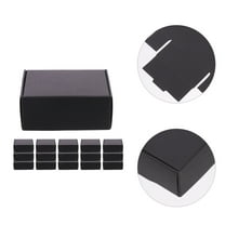 ROSENICE 20 Pcs Mailing Carton Post Medium Packing Boxes Office Black