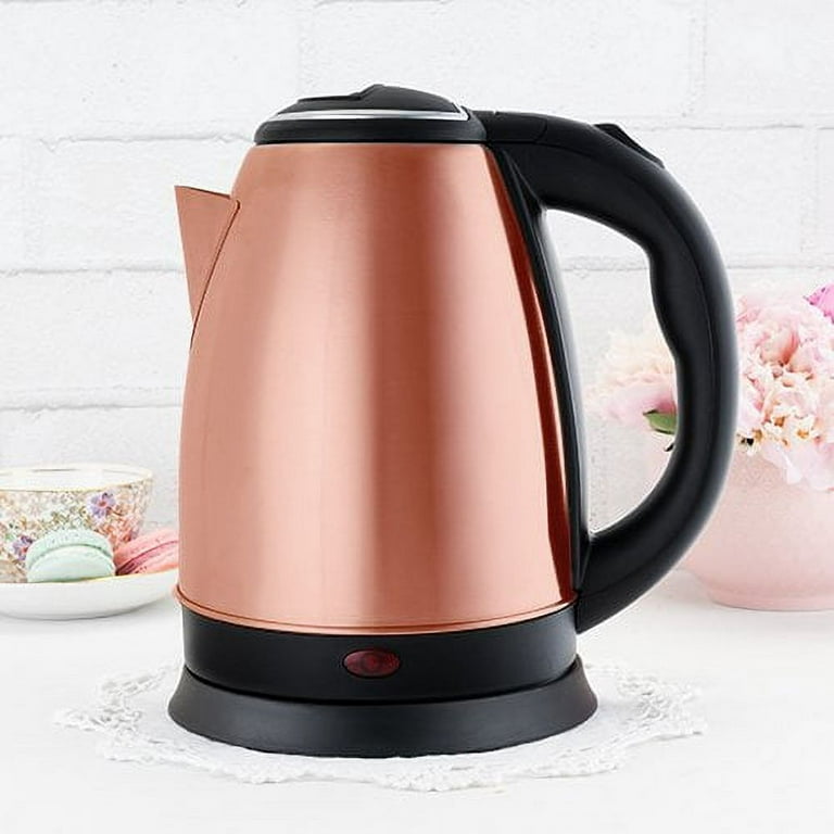 COMFEE' Gooseneck Electric Kettle with Temperature Control, 3 Variable  Presets, 100% Stainless Steel, 1500 Watt Powerful Quick Heating Portable  Hot