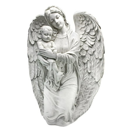 Devoted Protector Guardian Angel Statue