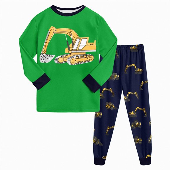 TOWED22 Toddler Baby Boy Fall Clothes Color Block Pockets Crew Neck Long Sleeve Sweatshirt Pants 2 Pcs Outfits Size:6-7 Y,Color:Green