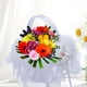 thumbnail image 4 of Cesta de flores para niña con lazo decorativo, color blanco, para fiesta de baby shower Blanco 15x15x19cm, 4 of 9