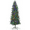 Slim Xmas Tree with Adjustable Lights, variant on JoanKaren 6' Pre-Lit Snow Flocked Artificial Christmas Tree with 250 Warm White LED Lights,Pencil Slim Design
