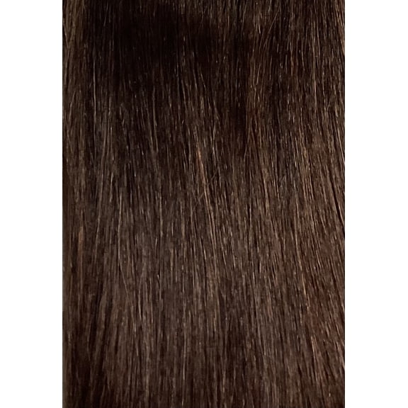 Hollywood Italian Hi Yaky Perm 100% Human Hair  18” inch - Color #BROWN AUBURN