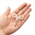 thumbnail image 2 of Camping Luminous Tent Screw Peg Nail Spike Hook Rope Tree Decking Travel Peg, 2 of 8