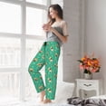 thumbnail image 6 of Picia Bulldog Puppy Flower Womens Soft Woven Cotton Elastic Waistband Sleep Pajama Pant Lounge Sleep Pant With Pockets And Drawstring-XX-Large, 6 of 9