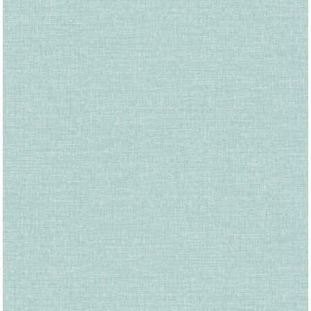 Brewster Home Fashions Glen Teal Linen Wallpaper