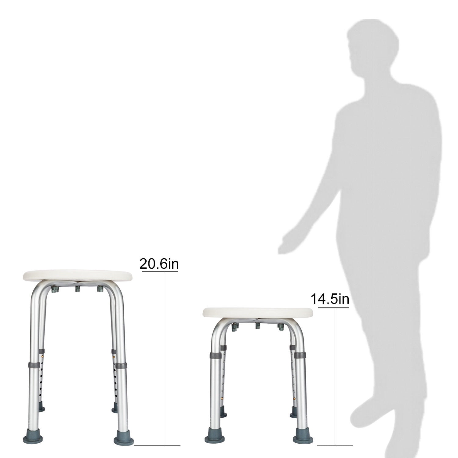 Elderly Aid Bathtub Bath Tub Shower Chair Seat Bench Stool Safety
