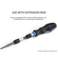 thumbnail image 3 of 6pcs 5 Different Sizes Alloy Steel Stripped Screw Portable High Performance Extractor Kit High Performance Broken Wire Remover with Extension Bit Holder, 3 of 8